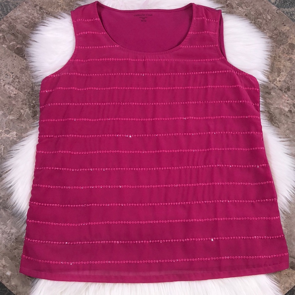 Coldwater Creek Top Size Medium EUC